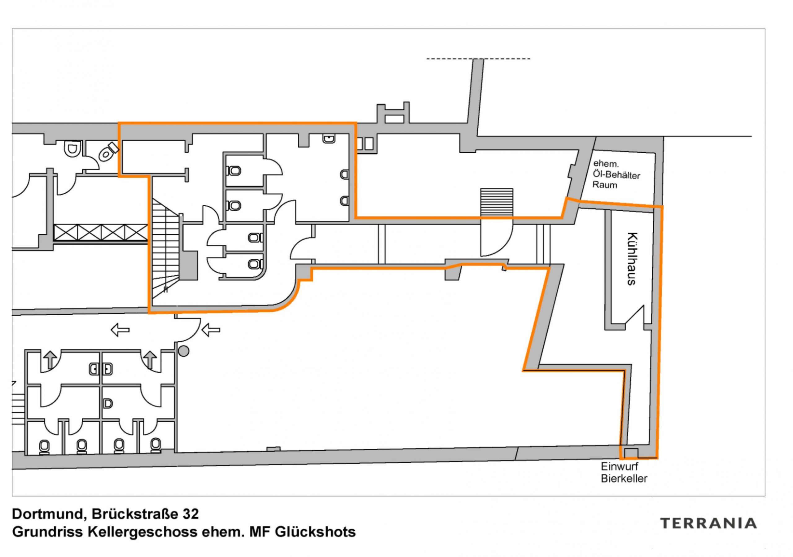 Direkt vom Eigentümer: Direkt vom Eigentümer: Gastronomiefläche in Bestlage – flexibel nutzbar & individuell gestaltbar - Grundriss KG 2025 0730